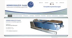 Desktop Screenshot of heinrichsglueck.de