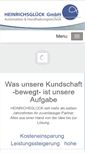 Mobile Screenshot of heinrichsglueck.de